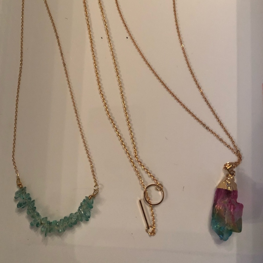 🛍 Gemstone Necklaces BoHo Necklaces 4/$15